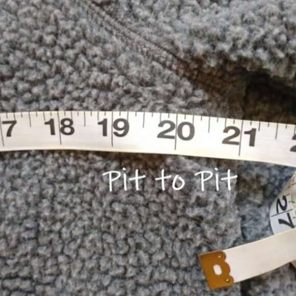 Carhartt M (8-10) Sherpa Fleece Anorak Pullover Jacket Relaxed Fit Half Snap - Picture 7 of 9